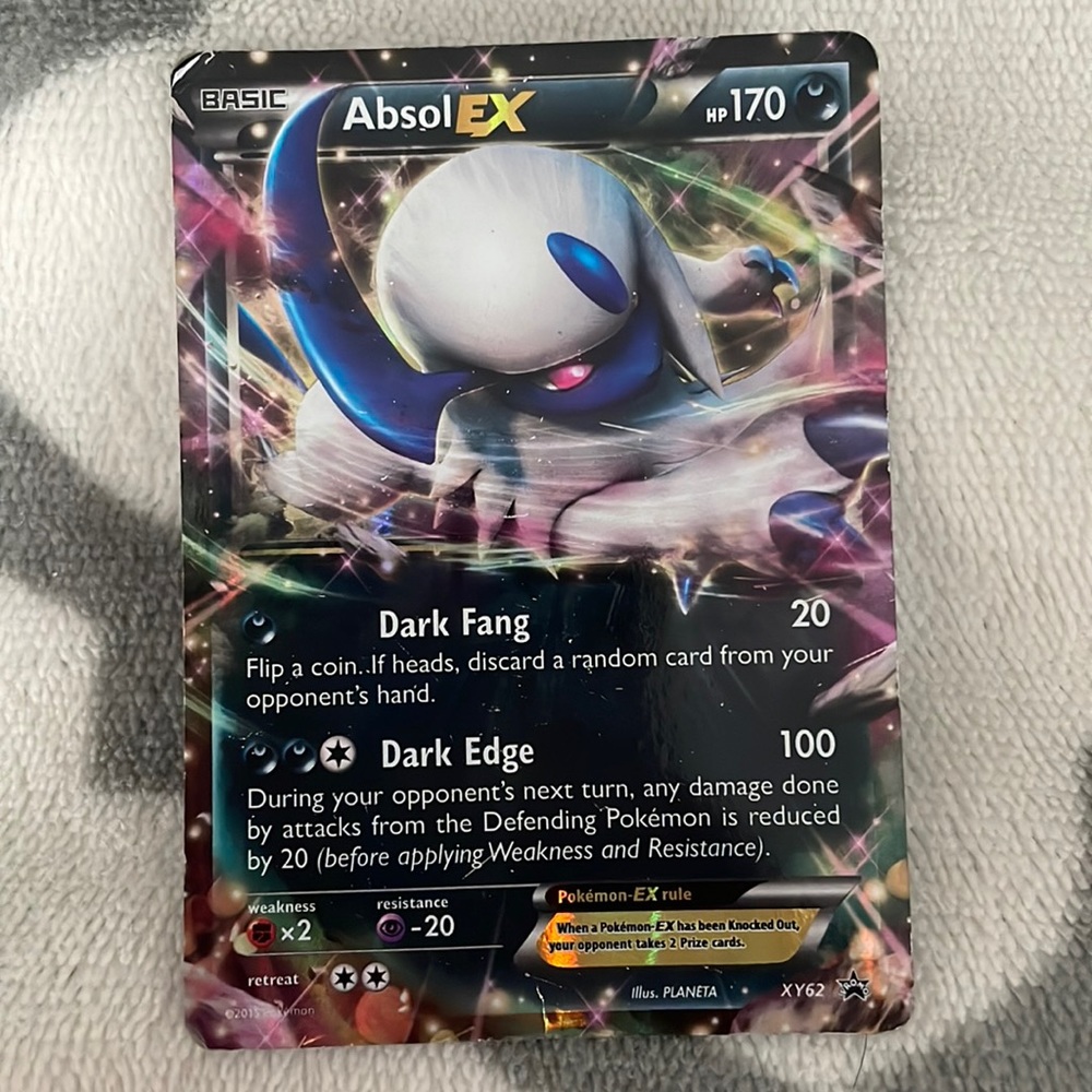 Absol EX Pokémon card